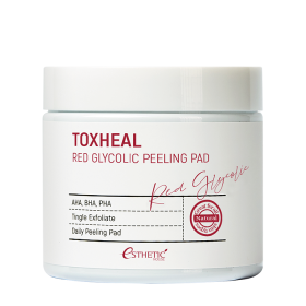 Очищающие диски Esthetic House Toxheal Red Glycolic Peeling Pad