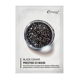 Тканевая маска Esthetic House Black Caviar Prestige EX Mask