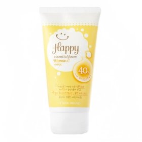 Пенка для умывания Etude House Happy Essential Cleansing Foam - Vitamin C