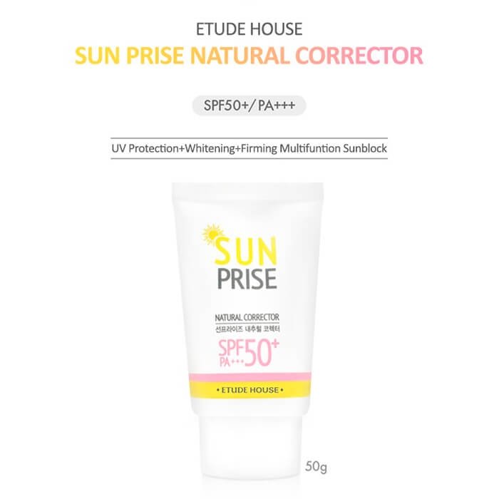 Солнцезащитный крем Etude House Sunprise Natrual Corrector
