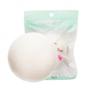 Спонж конняку Etude House My Beauty Tool Natural Konjac Face Cleansing Puff