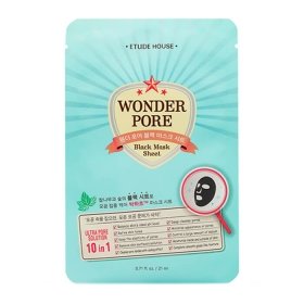 Тканевая маска Etude House Wonder Pore Black Mask Sheet