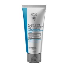 Маска-скраб для лица Eva Esthetic для нормальной и комбинированной кожи 