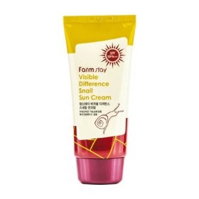 Крем для лица FarmStay Visible Difference Snail Sun Cream