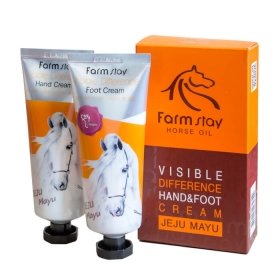 Крем для рук и ног FarmStay Jeju Mayu Complete Hand & Foot Cream