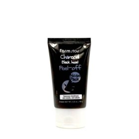 Маска-плёнка FarmStay Charcoal Black Head Peel-Off Nose Pack
