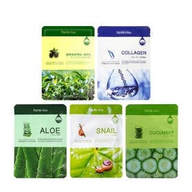 Набор тканевых масок FarmStay Visible Difference Mask Set #1 (5 шт.)