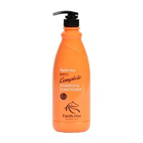 Шампунь-кондиционер для волос FarmStay Mayu Complete Shampoo & Conditioner