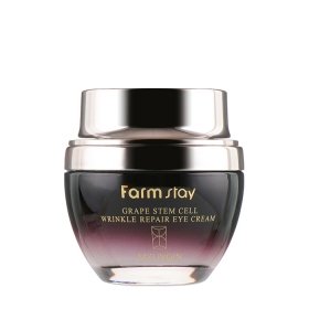 Крем для век FarmStay Grape Stem Cell Wrinkle Repair Eye Cream