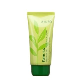 Солнцезащитный крем для лица FarmStay Green Tea Seed Moisture Sun Cream