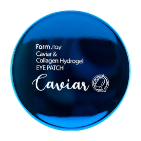 Патчи для век FarmStay Caviar & Collagen Hydrogel Eye Patch