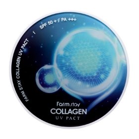Пудра для лица FarmStay Collagen UV Pact