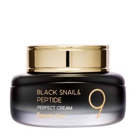 Крем для лица FarmStay Black Snail & Peptide9 Perfect Cream