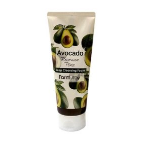 Пенка для лица FarmStay Avocado Premium Pore Deep Cleansing Foam