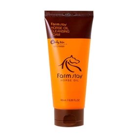 Пенка для лица FarmStay Horse Oil Cleansing Foam