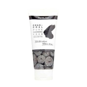Пенка для умывания FarmStay Charcoal Pure Cleansing Foam