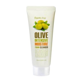 Пенка для умывания FarmStay Olive Intensive Moisture Foam Cleanser