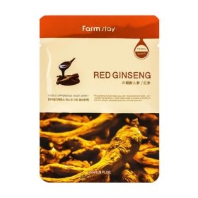 Тканевая маска FarmStay Visible Difference Mask Sheet Red Ginseng