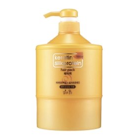 Маска для волос Man with Flowers Keratin Silkprotein Hair Pack