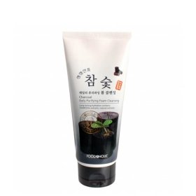 Очищающая пенка FoodaHolic Charcoal Daily Purifying Foam Cleansing