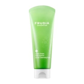 Очищающая пенка Frudia Green Grape Pore Control Scrub Cleansing Foam