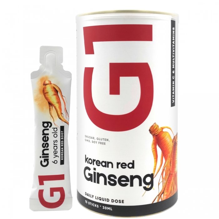 Экстракт корня красного женьшеня G1 Korean Red Ginseng - 15 стиков