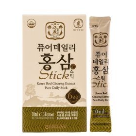 Женьшень питьевой в стиках Gangwon Korea Red Ginseng Extract Pure Daily Stick (10шт)