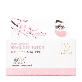Патчи для век HANIxHANI White Intensive Snail Eye Patch