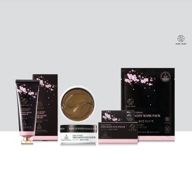 Тканевая маска HANIxHANI Black Intensive Collagen Mask Pack