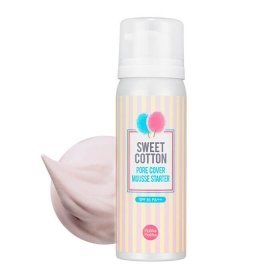 База под макияж Holika Holika Sweet Cotton Pore Cover Mousse Starter