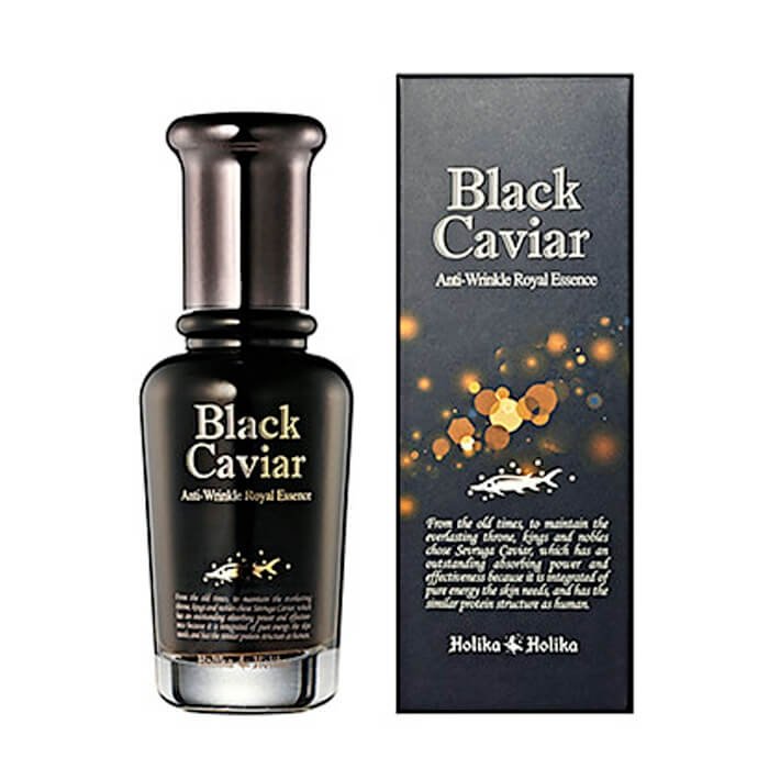 Эссенция для лица Holika Holika Black Caviar Anti-Wrinkle Royal Essence