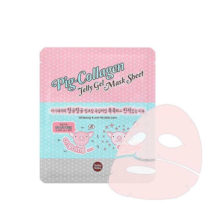 Гидрогелевая маска Holika Holika Pig-Collagen Jelly Gel Mask Sheet