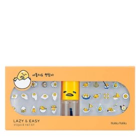 Наклейки для маникюра Holika Holika Gudetama Lazy & Easy Sti-Quick Nail Kit
