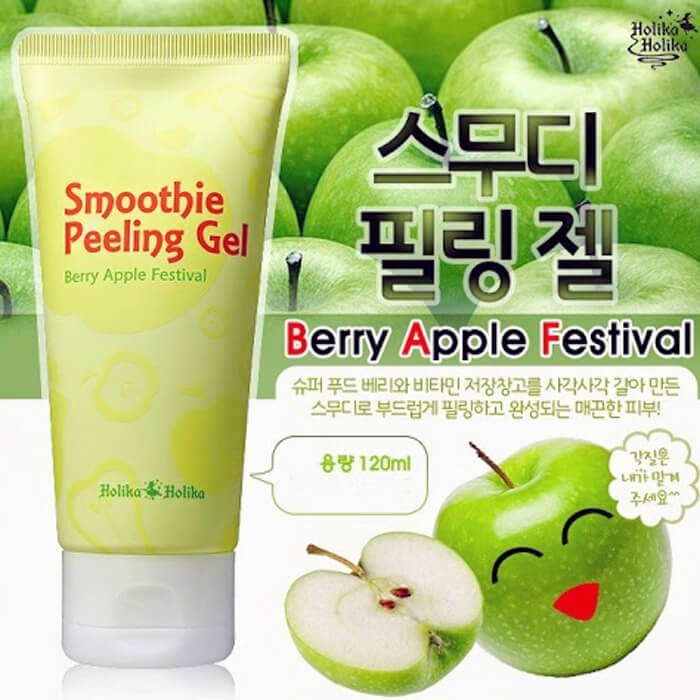 Пилинг для лица Holika Holika Smoothie Peeling Gel Berry Apple Festival