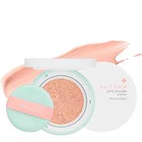 Пудра-кушон Holika Holika Puri Pore Pink Powder Cushion