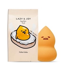 Пуф для макияжа Holika Holika Gudetama Lazy & Joy Egg Bun Puff