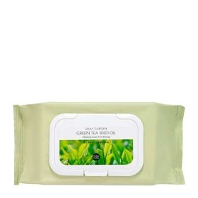 Салфетки Holika Holika Daily Garden Bosung Green Tea Seed Oil Cleansing Tissue