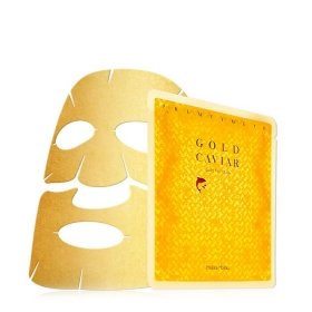 Тканевая маска Holika Holika Prime Youth Gold Caviar Gold Foil Mask