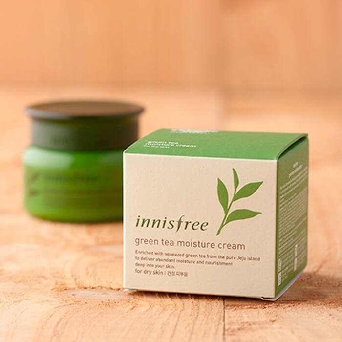 Крем для лица Innisfree Green Tea Moisture Cream