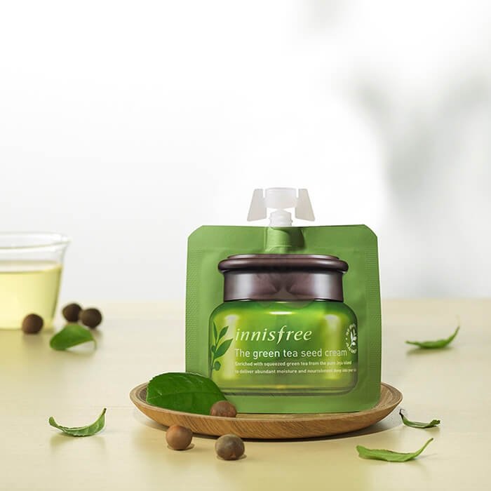 Крем для лица Innisfree The Green Tea Seed Cream (mini)