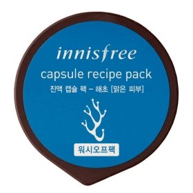 Маска-скраб для лица Innisfree Capsule Recipe Pack - Seaweed