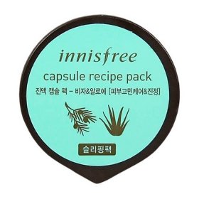 Ночная маска Innisfree Capsule Recipe Pack - Bija & Aloe