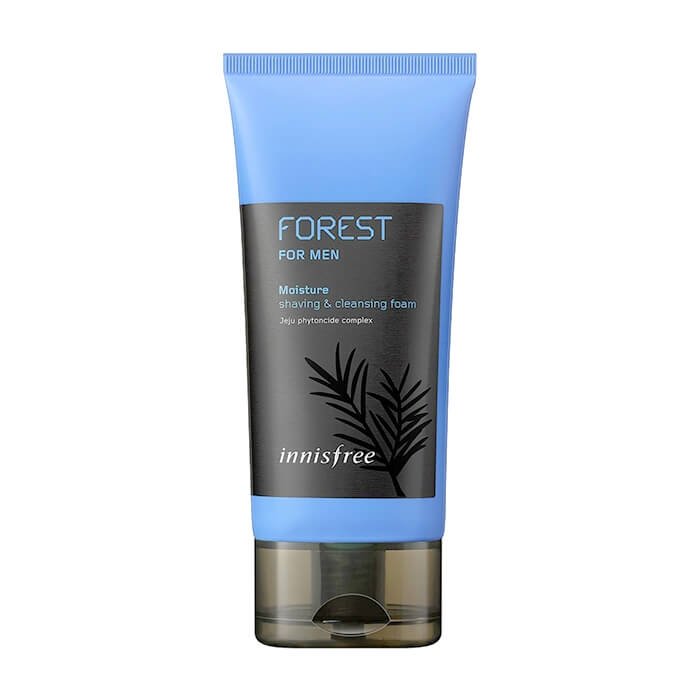 Пенка для умывания и бритья Innisfree Forest For Men Moisture Shaving & Cleansing Foam
