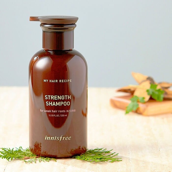 Шампунь для волос Innisfree My Hair Recipe Strength Shampoo For Weak Hair Roots