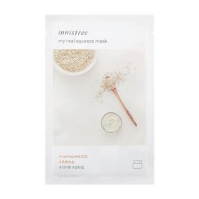 Тканевая маска Innisfree It's Real Squeeze Mask - Oatmeal