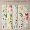 Тканевая маска Innisfree It's Real Squeeze Mask - Rice