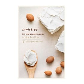 Тканевая маска Innisfree It's Real Squeeze Mask - Shea Butter