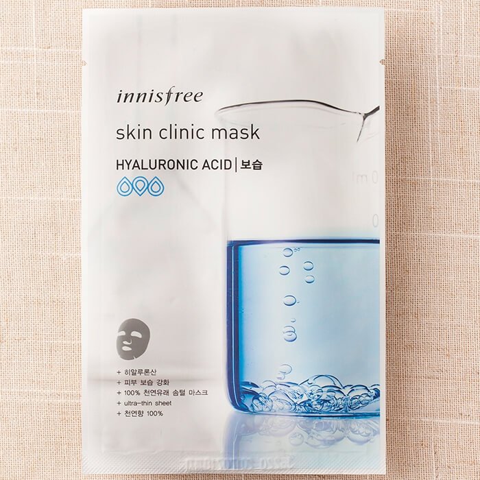 Тканевая маска Innisfree Skin Clinic Mask - Hyaluronic Acid