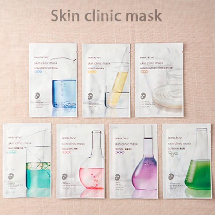 Тканевая маска Innisfree Skin Clinic Mask - Hyaluronic Acid