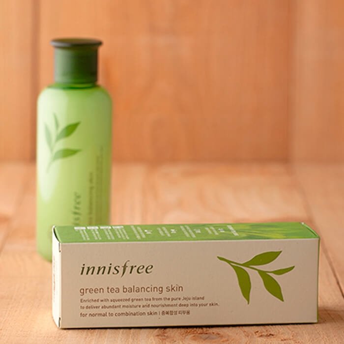Тонер для лица Innisfree Green Tea Balancing Skin